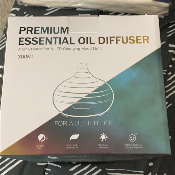 Premium‎ Essential Oil Diffuser Aroma HumidifierLED - Picture 5 of 8